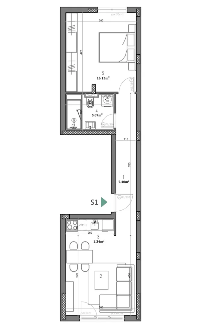 Dvosoban stan | 4zida