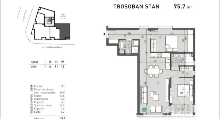 Četvorosoban stan | 4zida