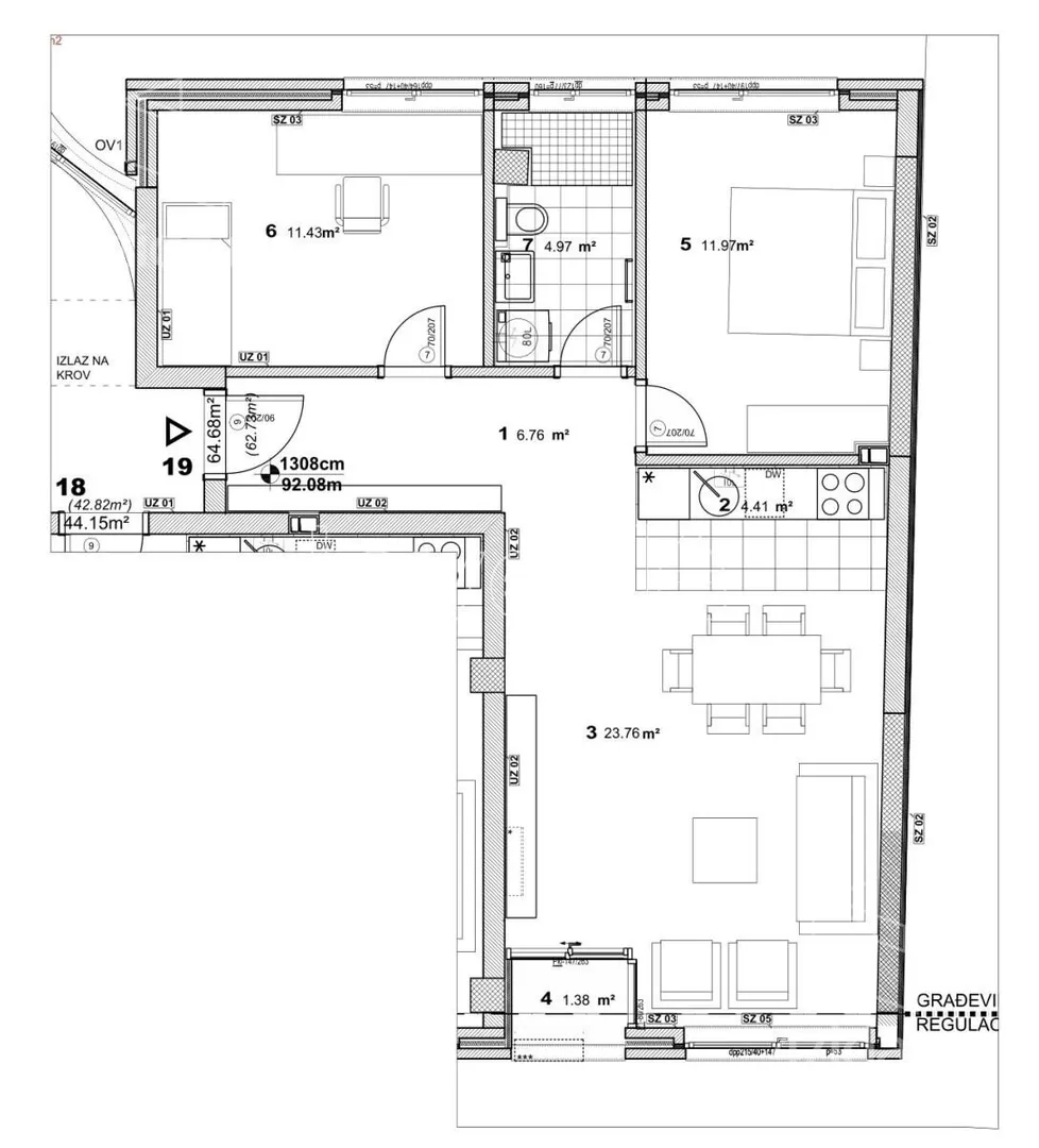 Trosoban stan | 4zida
