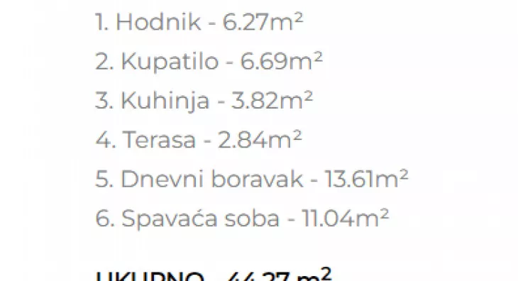 Dvosoban stan | 4zida