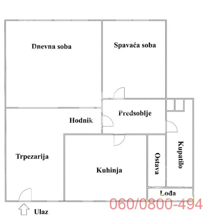 Dvosoban stan | 4zida