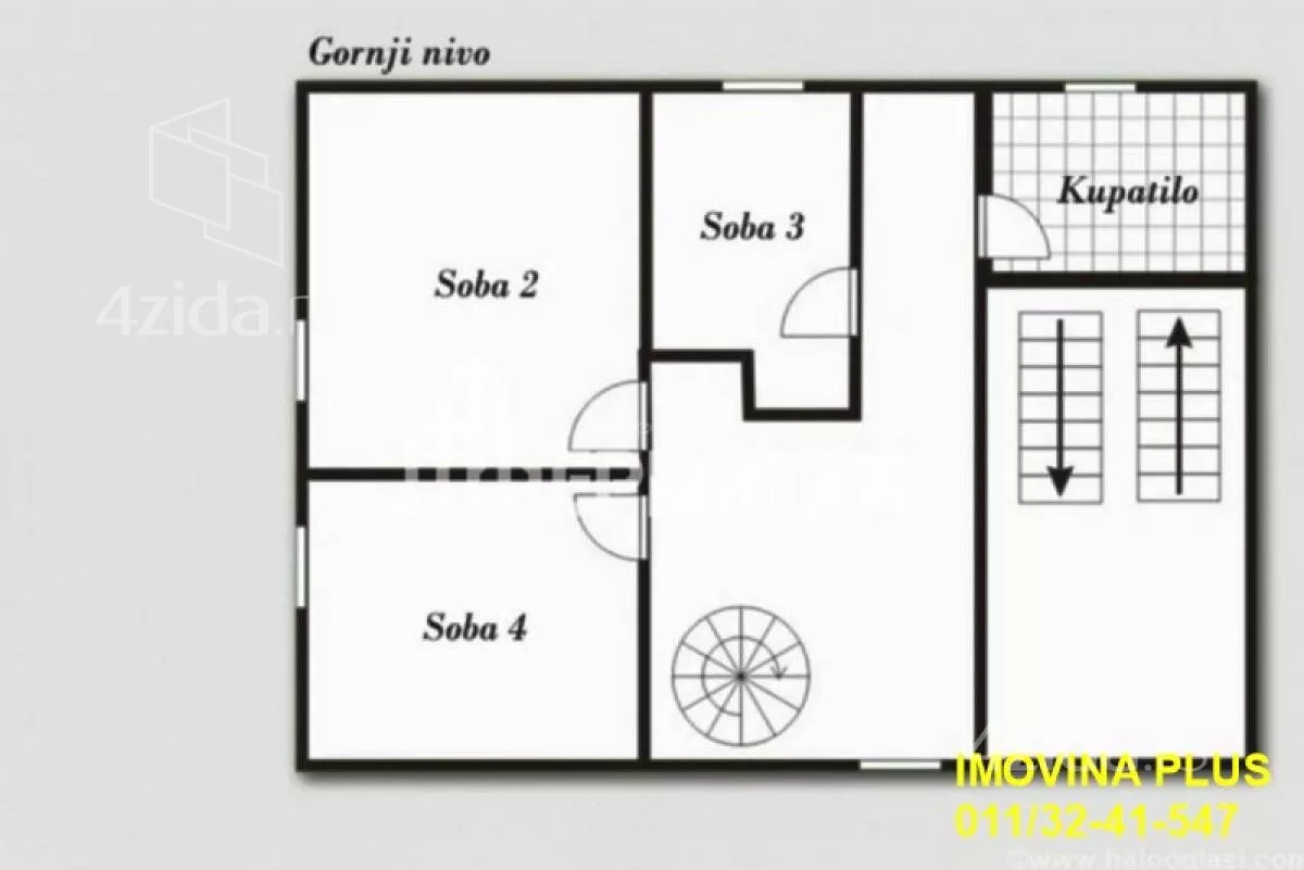 Četvoroiposoban stan | 4zida
