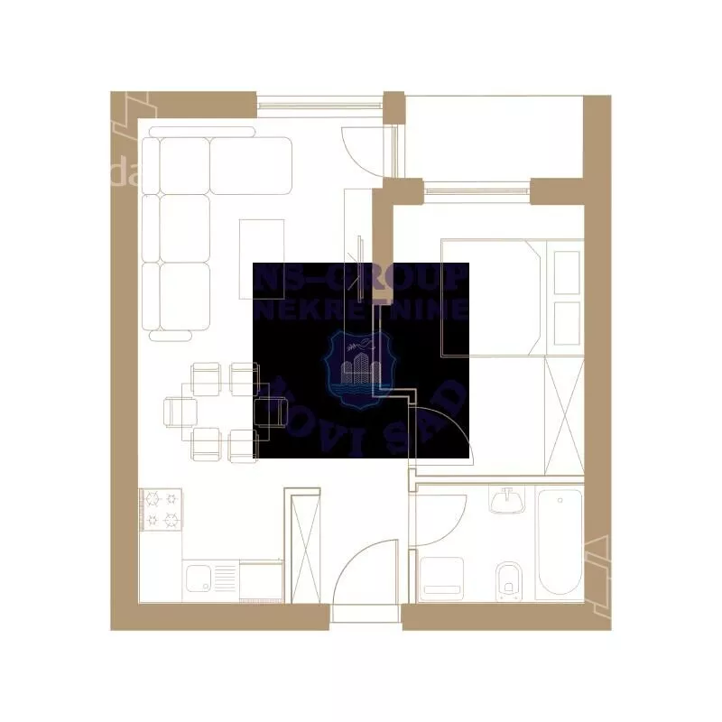 Dvosoban stan | 4zida