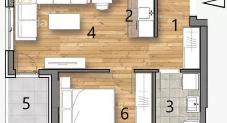 Dvosoban stan | 4zida