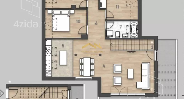 Četvorosoban stan | 4zida