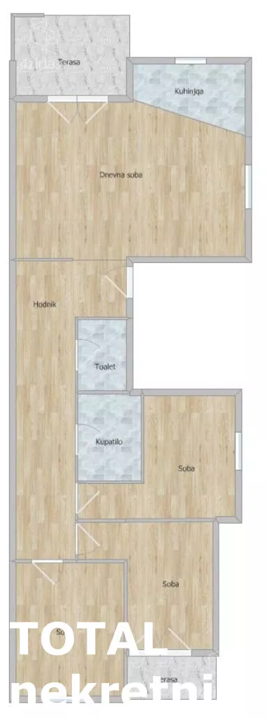 Troiposoban stan | 4zida