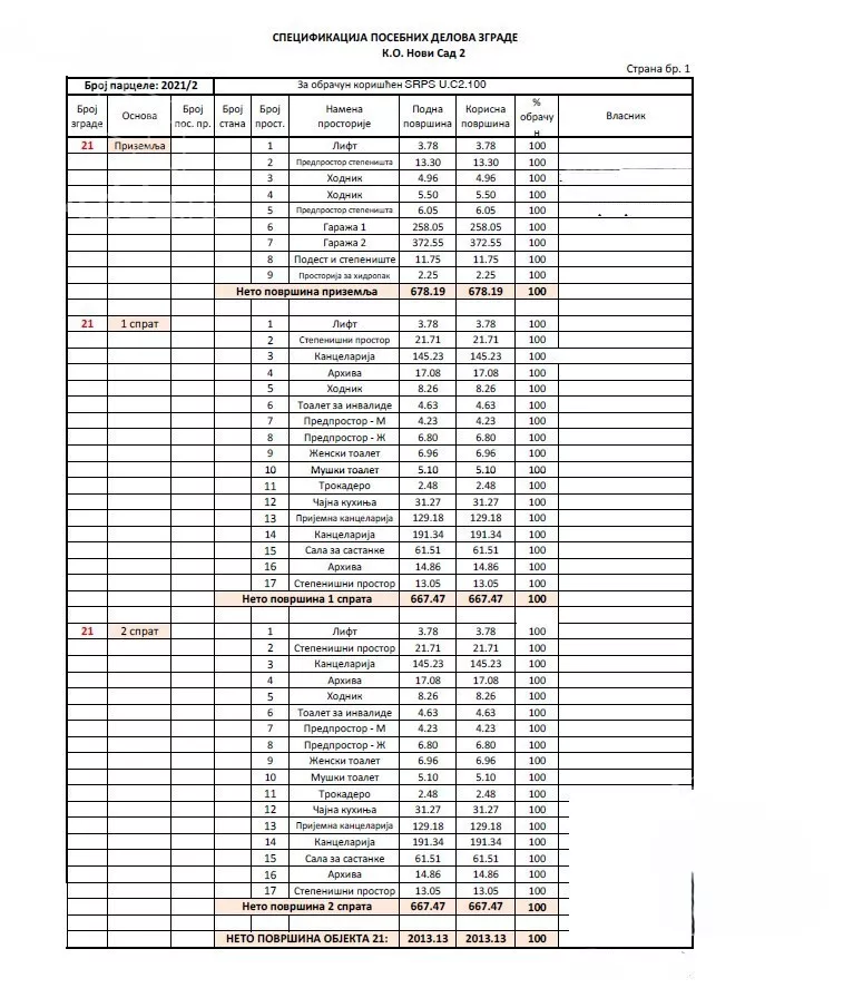 Poslovni prostor | 4zida