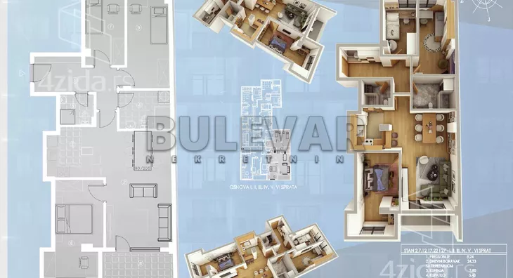 Troiposoban stan | 4zida