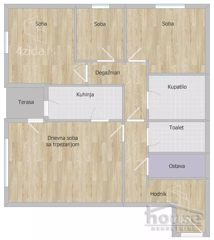 Četvorosoban stan | 4zida