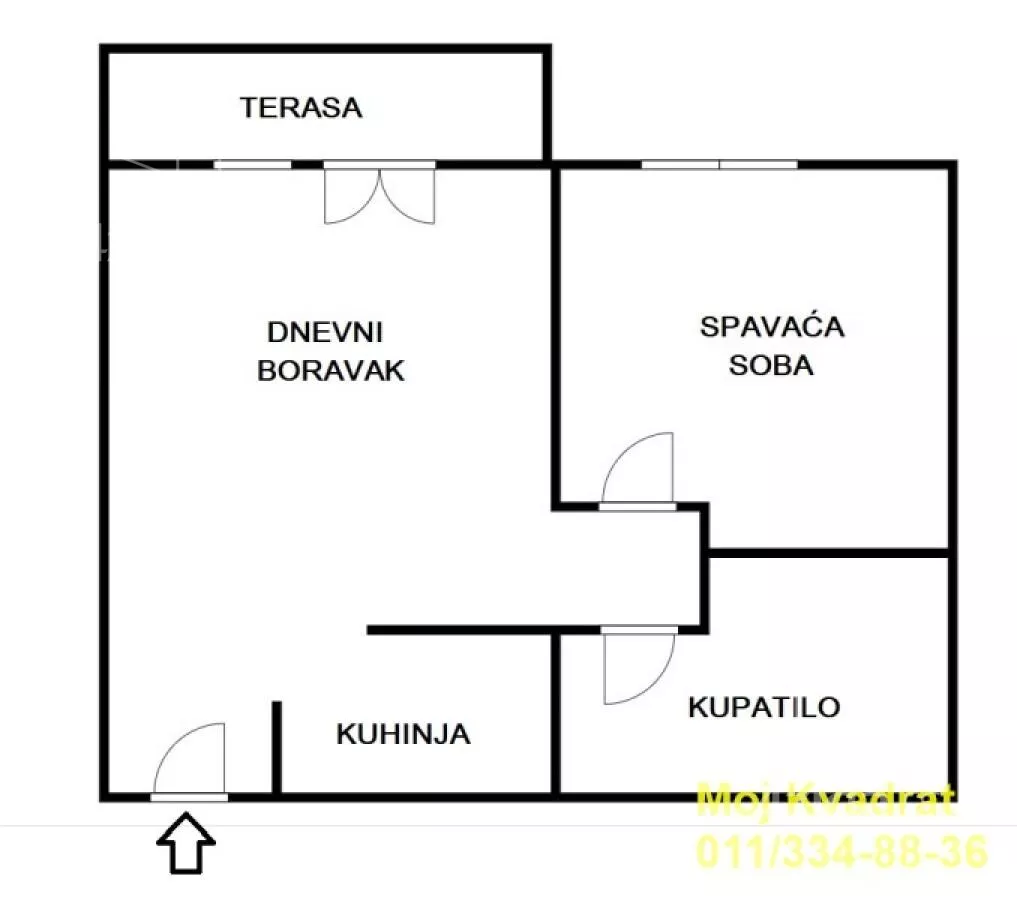 Dvosoban stan | 4zida