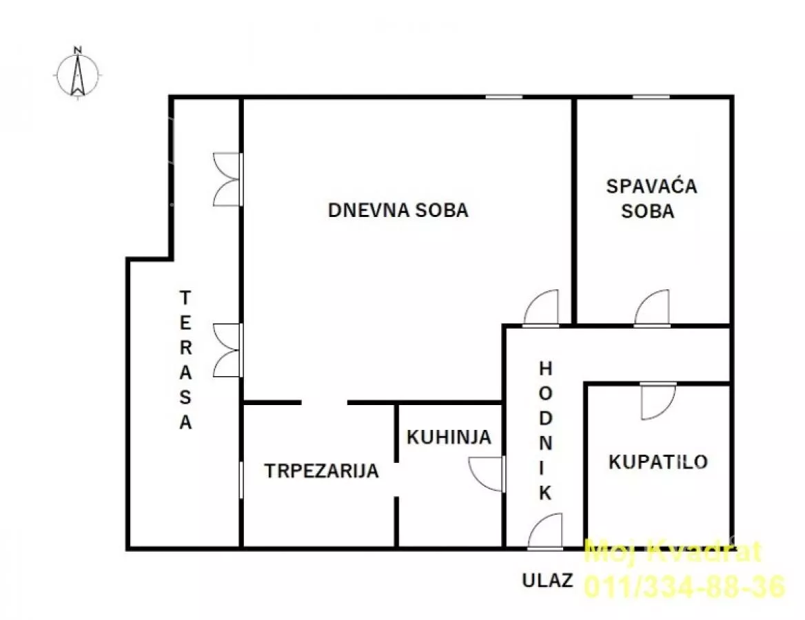 Dvosoban stan | 4zida