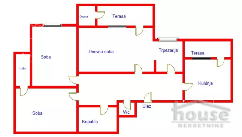 Trosoban stan | 4zida