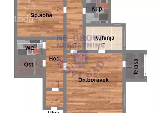 Dvosoban stan | 4zida