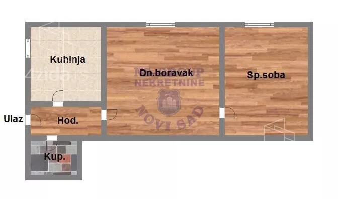 Dvosoban stan | 4zida