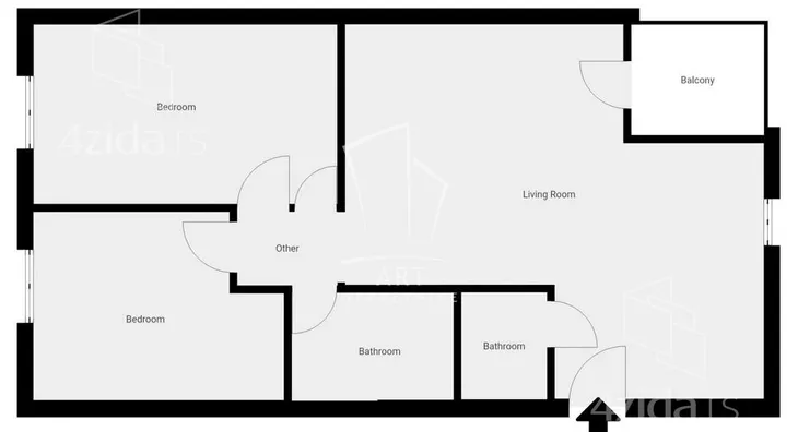 Dvoiposoban stan | 4zida