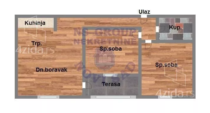 Dvoiposoban stan | 4zida