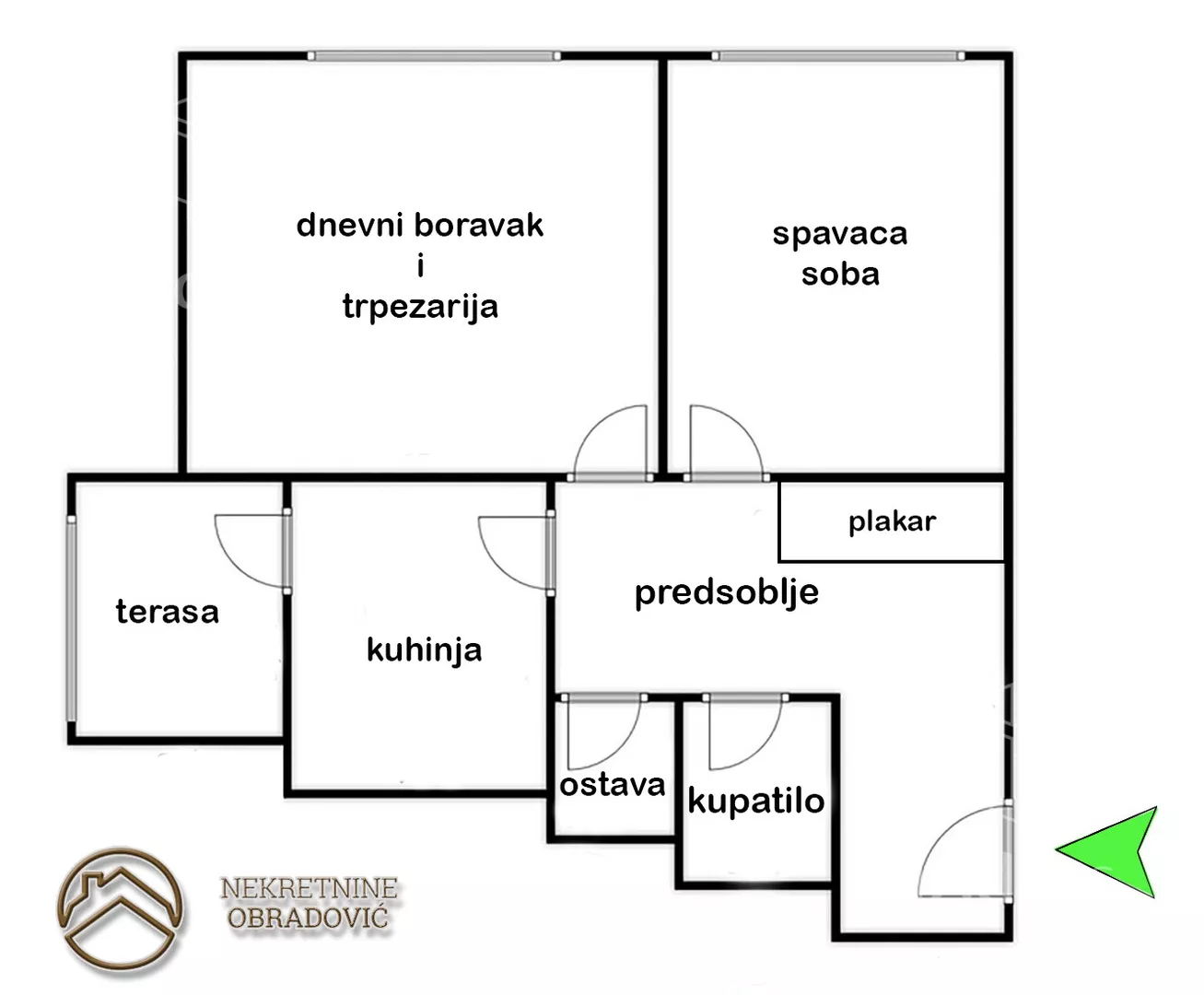 Dvosoban stan | 4zida