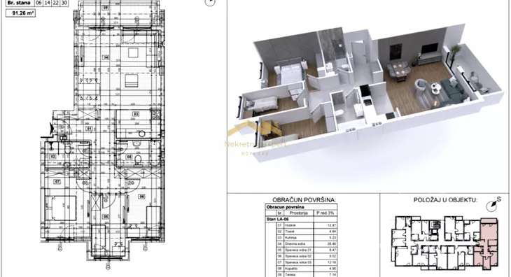 Četvorosoban stan | 4zida