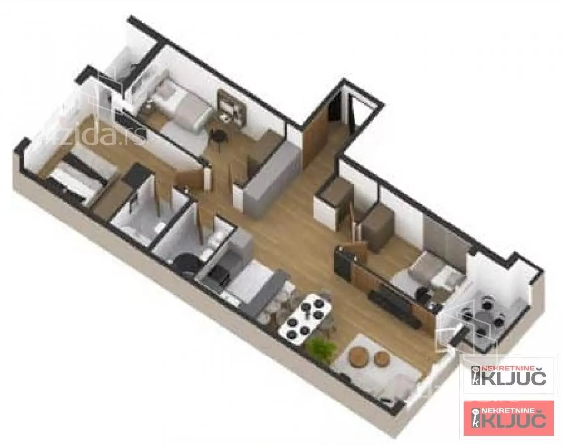 Četvorosoban stan | 4zida