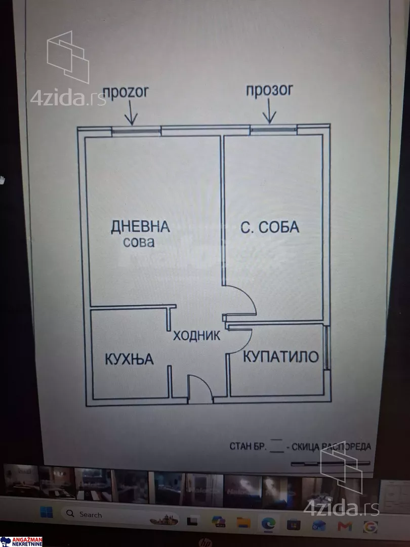 Jednoiposoban stan | 4zida