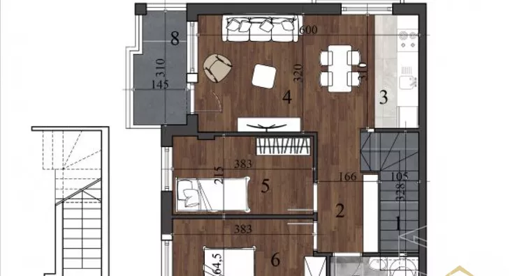 Dvoiposoban stan | 4zida