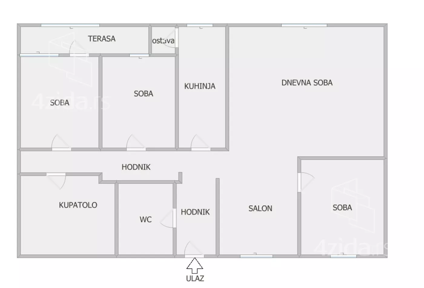 Četvorosoban stan | 4zida