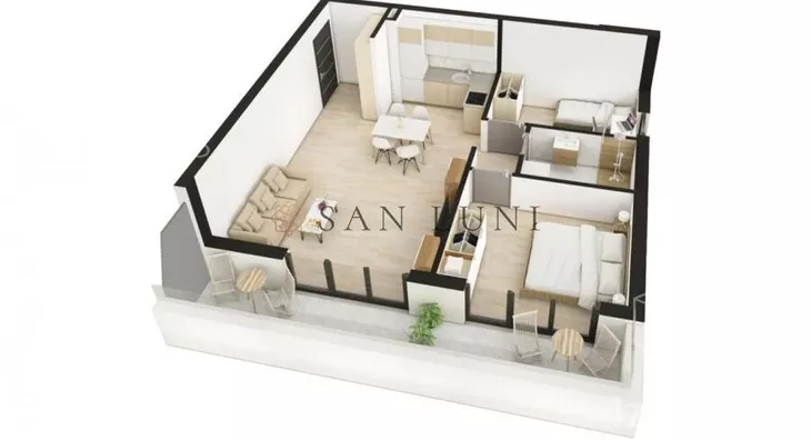 Trosoban stan | 4zida