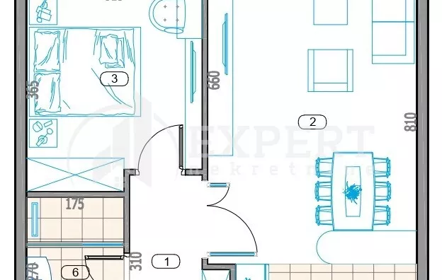 Dvosoban stan | 4zida