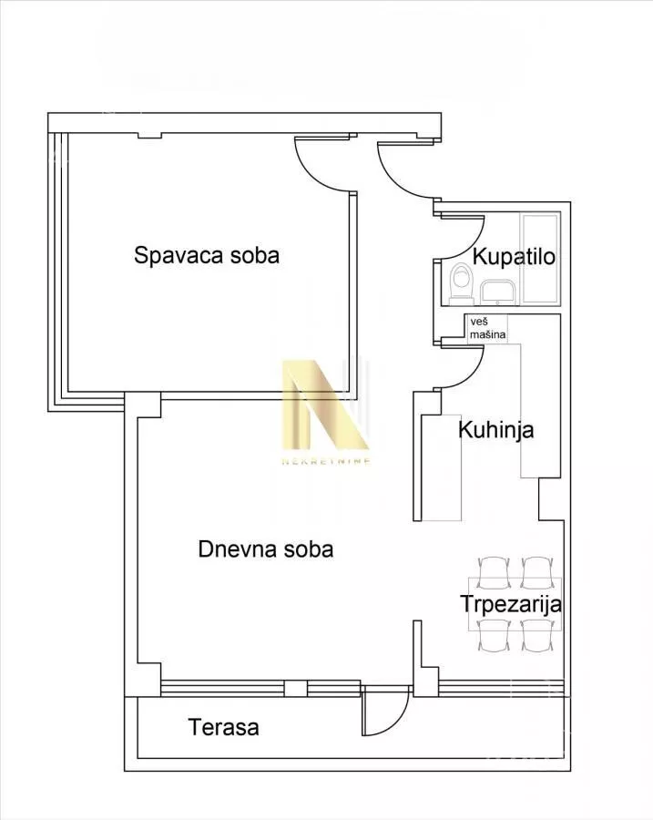 Dvosoban stan | 4zida