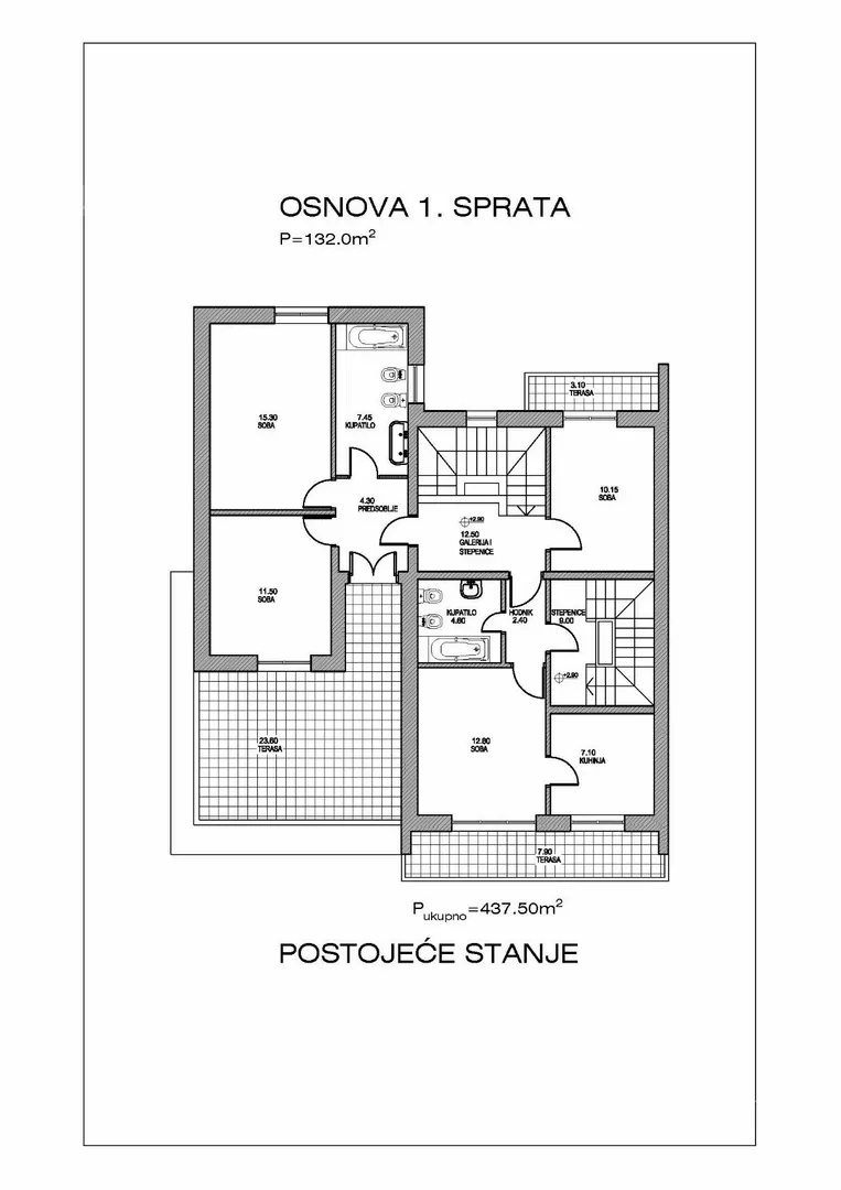 4-etažna kuća | 4zida