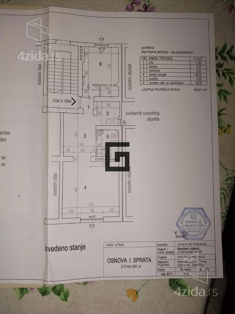 Dvosoban stan | 4zida