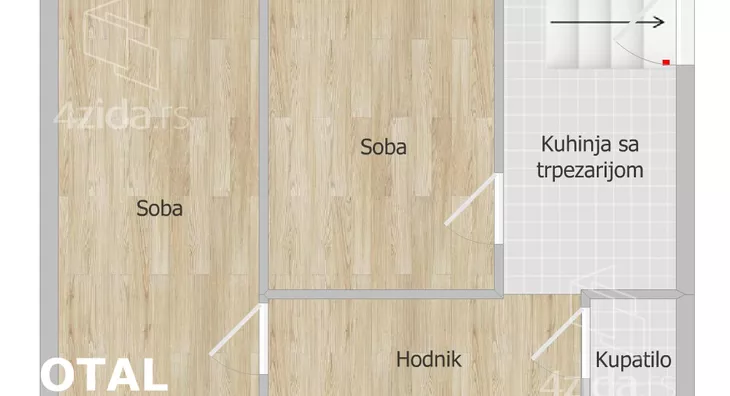 Dvosoban stan | 4zida