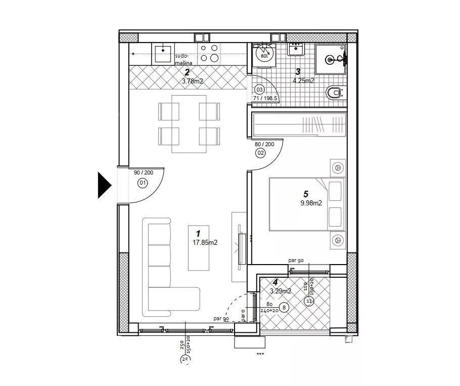 Dvosoban stan | 4zida