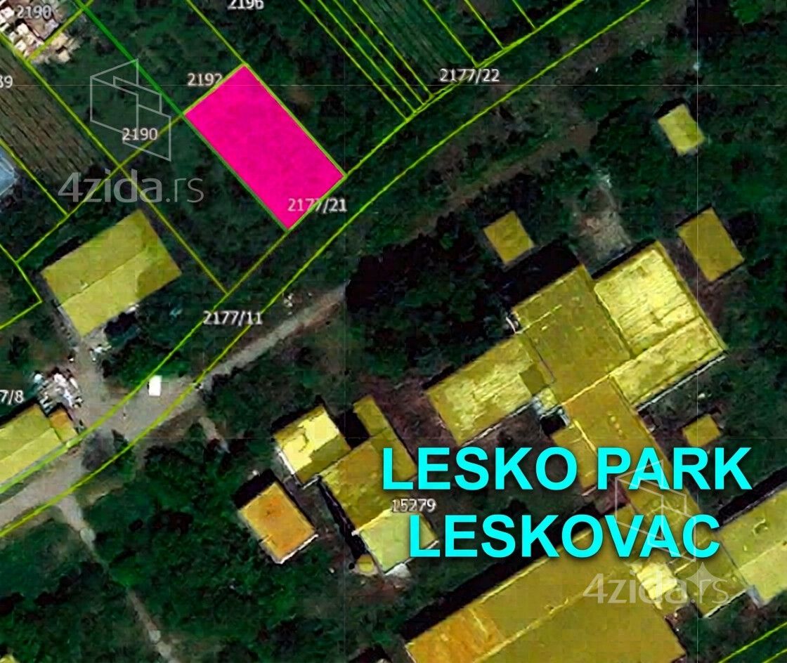 Telek · 1000 m² · Leskovac