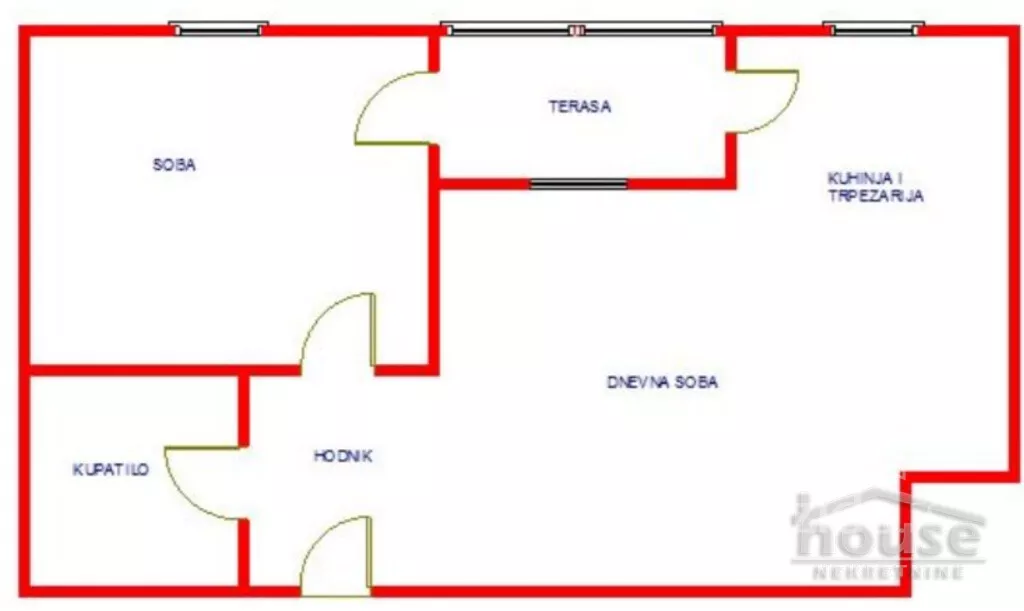 Dvosoban stan | 4zida