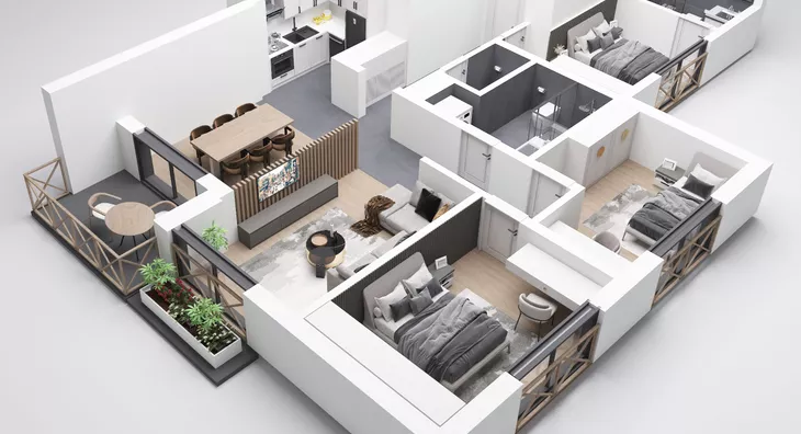 Troiposoban stan | 4zida