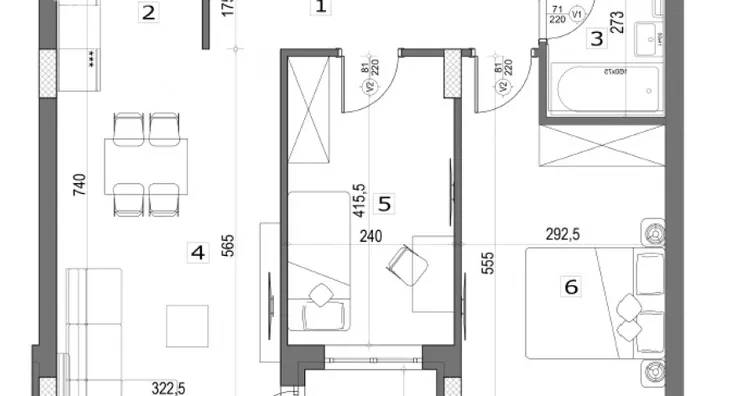 Trosoban stan | 4zida