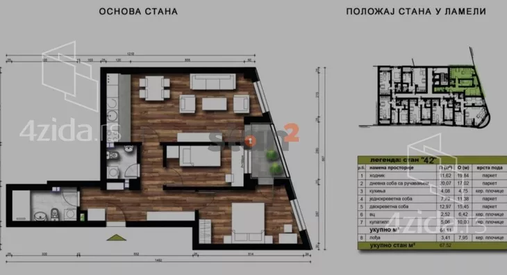 Dvoiposoban stan | 4zida