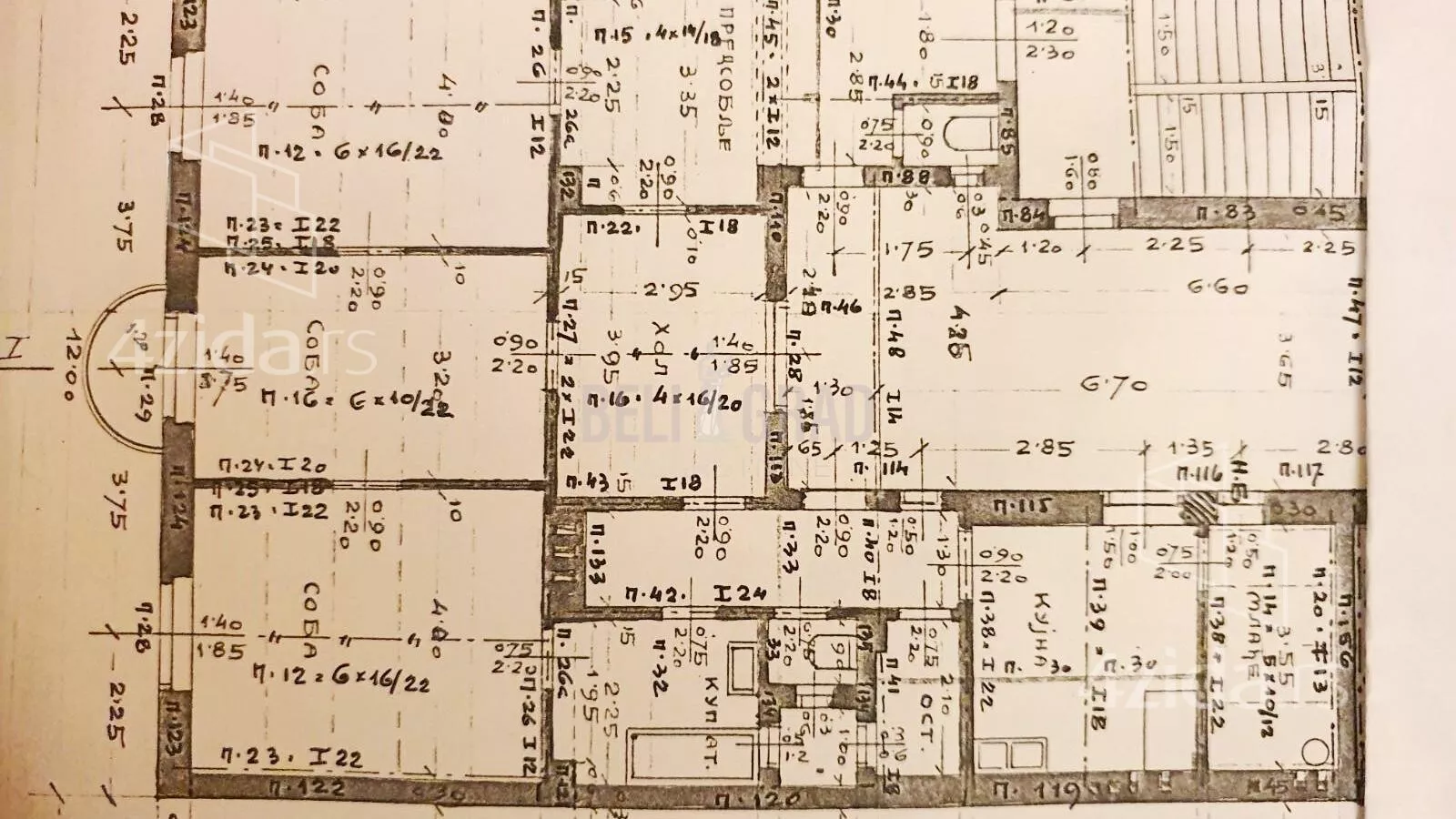 Četvoroiposoban stan | 4zida