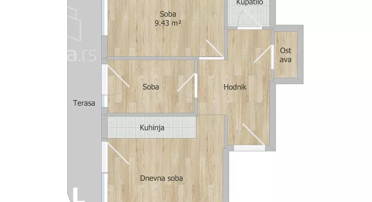 Dvoiposoban stan | 4zida