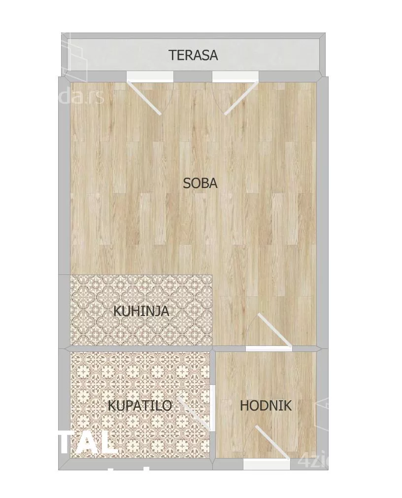 Garsonjera | 4zida