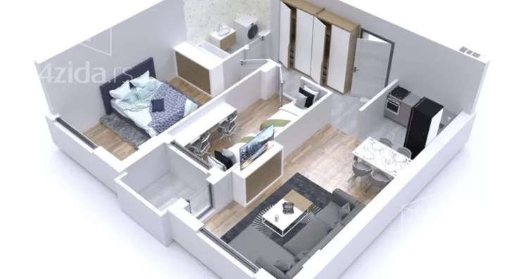 Trosoban stan | 4zida