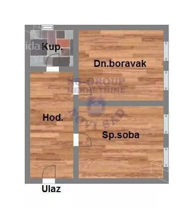 Jednoiposoban stan | 4zida