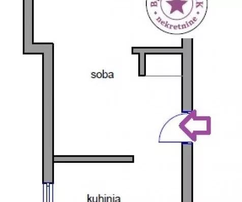 Jednosoban stan | 4zida