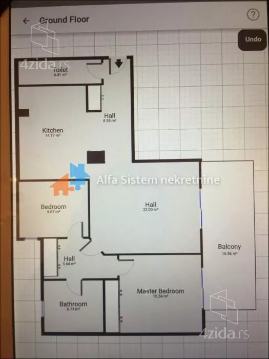 Trosoban stan | 4zida