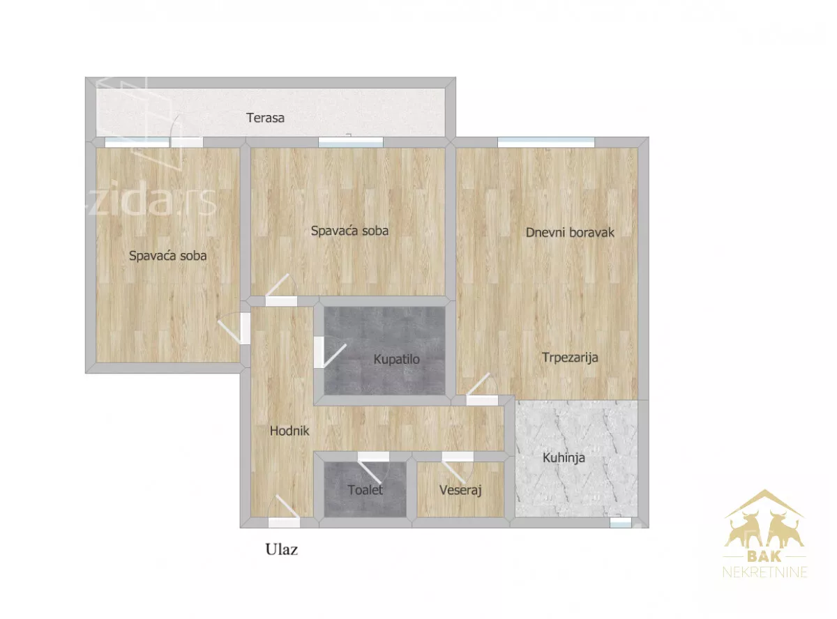 Trosoban stan | 4zida