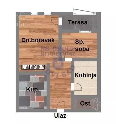 Dvosoban stan | 4zida