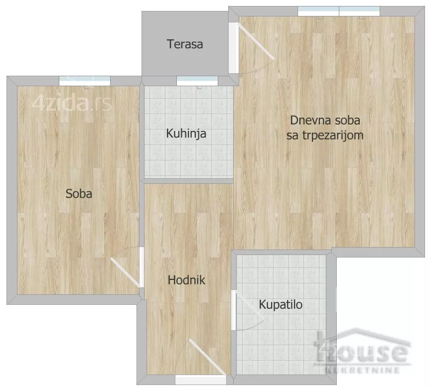 Dvosoban stan | 4zida