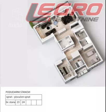 Četvorosoban stan | 4zida