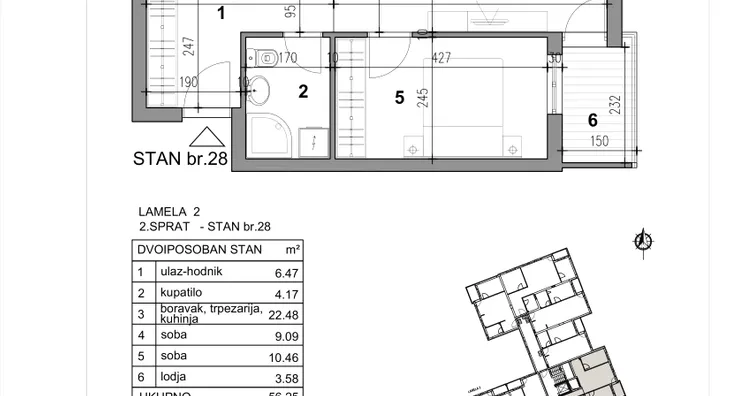 Dvoiposoban stan | 4zida